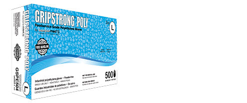 Sempermed GripStrong Poly GSPE Powder Free Multipurpose Gloves Case