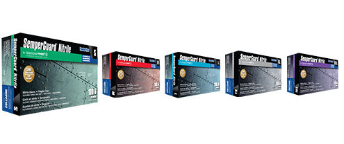 SemperGuard® Nitrile Gloves 4.5 mil INIPFT