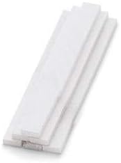 RADNOR WL-5F Flat 3/16" X 1/2" X 5" Soapstone Welding Markers No. 1 Select Gross Set (144 Pack) White High-Visibility Set for Welding, Layout & Metal Marking Smudge-Resistant Industrial