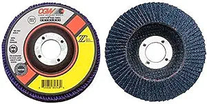 CGW Abrasives 42324 41/2X7/8 T29 Z3-60 Flap Discs Z3