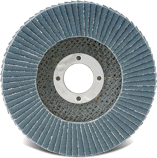 CGW Abrasives - 41704 Flap Discs Z-Poly Economy 4-1/2" x 7/8" 60-grit - Qty 10