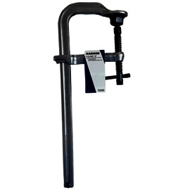 RADNOR™ Metal Heavy Duty F-Clamp With Tempered Rail And Drop-Forged Sliding Arm Professional Grade for Welding and Fabrication