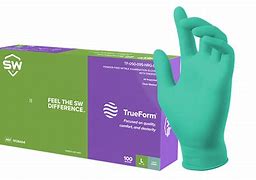 SW Safety TF-95LG Nitrile Exam Gloves with EnerGel