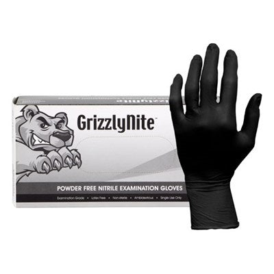 ProWorks® GrizzlyNite® Nitrile Exam Gloves, PF, 5.5 mil